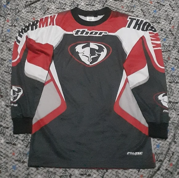 thor | Shirts | 9s Thor Racing Vintage Motocross Jersey Atv